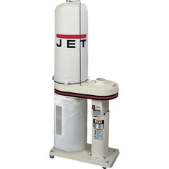 Jet - 30µm, 115/230 Volt Portable Dust Collector - 32" Long x 15-1/2" Deep x 57" High, 4" Connection Diam, 650 CFM Air Flow, 8-1/2" Static Pressure Water Level - Apex Tool & Supply
