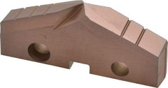 Allied Machine and Engineering - 2" Diam x 5/16" Thick, Seat Code 4, 132° Included Angle Spade Drill Insert - AM200 Coated, Cobalt, Grade Super Cobalt, Series GEN2 T-A - Apex Tool & Supply