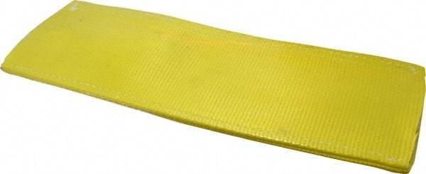 Lift-All - 18" Long x 6" Wide x 3/8" High x 3/16" Thick, Wear Pad - Fits up to 1/2" Chain Sling Diam and up to 4" Web Sling Width - Apex Tool & Supply