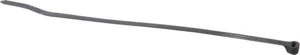 Thomas & Betts - 7.31" Long Black Nylon Standard Cable Tie - 50 Lb Tensile Strength, 1.09mm Thick, 44.45mm Max Bundle Diam - Apex Tool & Supply