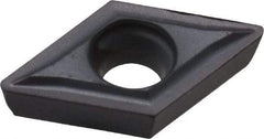 Kennametal - DPMT21.51 LF Grade KC5010 Carbide Turning Insert - TiAlN Finish, 55° Diamond, 1/4" Inscr Circle, 3/32" Thick, 1/64" Corner Radius - Apex Tool & Supply