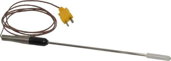 Fluke - Electrical Test Equipment Probe - Use with K-Type Thermometers - Apex Tool & Supply