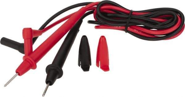 Fluke - Black/Red Electrical Test Equipment Leads - Use with General Purpose - Apex Tool & Supply