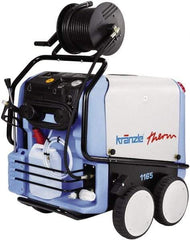 Kranzle - Electric, 21 Amp, 7.5 hp, 2,400 psi, 5 GPM, Hot Water Pressure Washer - Heavy Duty Axial Cam, 65' x 3/8" Hose, 440 Max Volts - Apex Tool & Supply