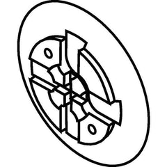Kennametal - Coolant Shower Plate for Indexable Face/Shell Mill Tools - Series Dodeka Max - Apex Tool & Supply