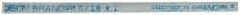 Precision Brand - 12" Long x 1/2" High x 5/16" Wide, Zinc-Plated Key Stock - Low Carbon Steel - Apex Tool & Supply