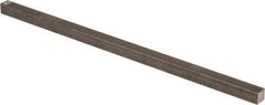 Precision Brand - 12" Long x 7/16" High x 7/16" Wide, Plain Key Stock - Low Carbon Steel - Apex Tool & Supply