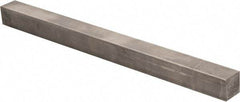 Precision Brand - 12" Long x 7/8" High x 7/8" Wide, Plain Key Stock - Low Carbon Steel - Apex Tool & Supply
