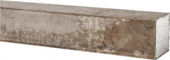 Precision Brand - 12" Long x 1" High x 1" Wide, Plain Key Stock - Low Carbon Steel - Apex Tool & Supply