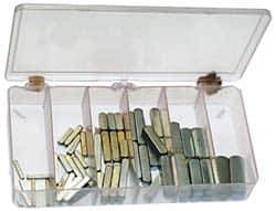 Precision Brand - Key & Keyway Assortments Type: Key Stock Number of Pieces: 58 - Apex Tool & Supply