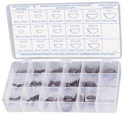 Precision Brand - Key & Keyway Assortments Type: Woodruff Keys Number of Pieces: 66 - Apex Tool & Supply