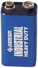 Energizer - Size 9V, Alkaline, 12 Pack, Standard Battery - 9 Volts, Miniature Snap Terminal, 6F22, ANSI, IEC Regulated - Apex Tool & Supply