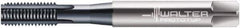 Walter-Prototyp - 1/4-20 UNC 2B 4 Flute TiCN Finish Powdered Metal Straight Flute Machine Tap - Modified Bottoming, Right Hand Thread, 80.01mm OAL, 15.01mm Thread Length, Oversize, Through Coolant - Exact Industrial Supply