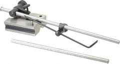 PEC Tools - 2 Spindle, 9 and 12 Inch Spindle Length, Surface Gage - 3-1/4 Inch Long x 2-1/2 Inch Wide Base - Apex Tool & Supply