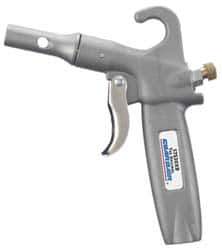 Guardair - 120 Max psi Safety Shield Safety Air Gun - 1/4 NPT, 2" Tube Length, Aluminum - Apex Tool & Supply