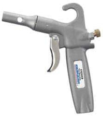 Guardair - 120 Max psi Safety Shield Safety Air Gun - 1/4 NPT, 2" Tube Length, Aluminum - Apex Tool & Supply