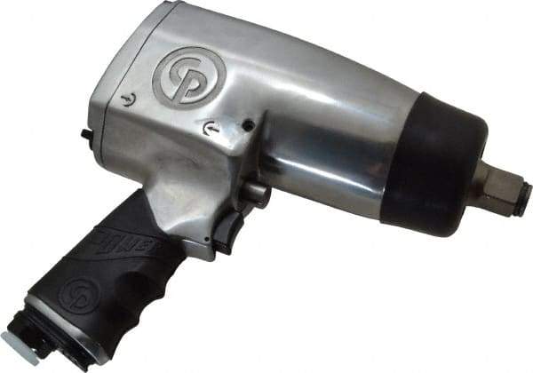 Chicago Pneumatic - 3/4" Drive, 4,200 RPM, 200 Ft/Lb Torque Impact Wrench - Pistol Grip Handle, 900 IPM, 12 CFM, 90 psi, 3/8" NPTF Inlet - Apex Tool & Supply