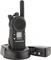 Motorola - 200,000 Sq Ft Range, 4 Channel, 1 Watt, Series CLS, Professional Two Way Radio - UHF Band, Lithium-Ion Battery, 12 hr Life, 5.8" High x 2" Wide x 1.1" Deep, Cloning, Low Battery Alerts - Apex Tool & Supply