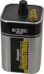 Energizer - Size EN529, Alkaline, Lantern Battery - 6 Volts, Spring Terminal, ANSI Regulated - Apex Tool & Supply