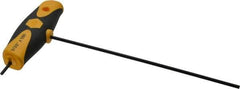 Wiha - 3/32" Hex, T-Handle Cushion Grip, Hex Key - 5-29/32" OAL, Inch System of Measurement - Apex Tool & Supply