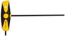 Wiha - 1/8" Hex, T-Handle Cushion Grip, Hex Key - 5-29/32" OAL, Inch System of Measurement - Apex Tool & Supply