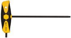 Wiha - 5/32" Hex, T-Handle Cushion Grip, Hex Key - 5-29/32" OAL, Inch System of Measurement - Apex Tool & Supply