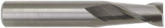 M.A. Ford - 10mm, 30mm LOC, 16mm Shank Diam, 89mm OAL, 2 Flute, Solid Carbide Square End Mill - Single End, ALtima Finish, 30° Helix, Centercutting, Right Hand Cut, Right Hand Flute, Series 121 - Apex Tool & Supply