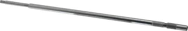 Made in USA - #0 to #6 Inch Tap, 9 Inch Overall Length, 1/4 Inch Max Diameter, Tap Extension - 0.141 Inch Tap Shank Diameter, 0.194 Inch Extension Shank Diameter, 0.152 Inch Extension Square Size, 7/8 Inch Tap Depth, Tool Steel - Apex Tool & Supply