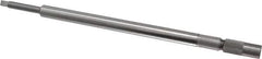 Made in USA - 1/4 Inch Tap, 9 Inch Overall Length, 7/16 Inch Max Diameter, Tap Extension - 0.255 Inch Tap Shank Diameter, 0.255 Inch Extension Shank Diameter, 0.191 Inch Extension Square Size, 1 Inch Tap Depth, Tool Steel - Apex Tool & Supply