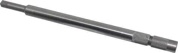 Made in USA - 1/2 Inch Tap, 9 Inch Overall Length, 9/16 Inch Max Diameter, Tap Extension - 0.367 Inch Tap Shank Diameter, 0.367 Inch Extension Shank Diameter, 0.275 Inch Extension Square Size, 11/8 Inch Tap Depth, Tool Steel - Apex Tool & Supply