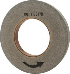 Norton - 10" Diam, 1" Face Width, 5" Center Hole, Fine Grade, Silicon Carbide Deburring Wheel - Convolute, Hard Density 9 Grade, 2,500 RPM - Apex Tool & Supply