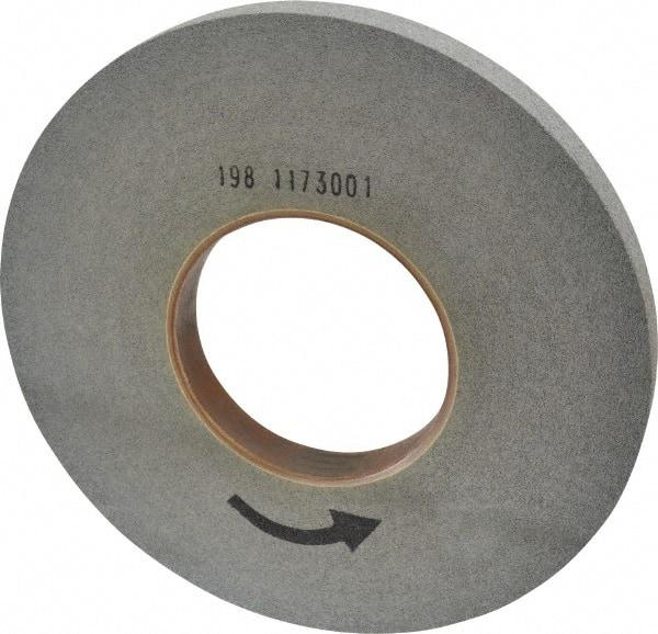 Norton - 12" Diam, 1" Face Width, 5" Center Hole, Fine Grade, Silicon Carbide Deburring Wheel - Convolute, Hard Density 9 Grade, 2,500 RPM - Apex Tool & Supply