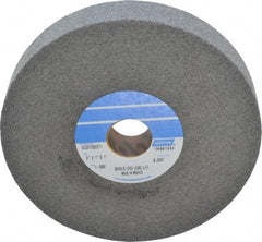 Norton - 6" Diam, 1" Face Width, 1" Center Hole, Medium Grade, Silicon Carbide Deburring Wheel - Convolute, Hard Density 9 Grade, 4,500 RPM - Apex Tool & Supply