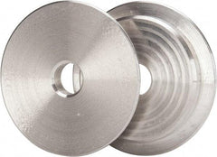 Norton - Deburring Wheel 2" Diam Reduced Bushing - Reduces Bushings from 2" to 1/2" Arbor Size, for 6" Diam Flap & Convolute Wheels - Apex Tool & Supply