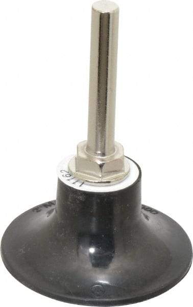 Norton - 2" Diam Quick-Change Type R Disc Backing Pad - 1/4" Shank Diam, Medium Density, 25,000 RPM, Speed-Lok TR Compatible - Apex Tool & Supply