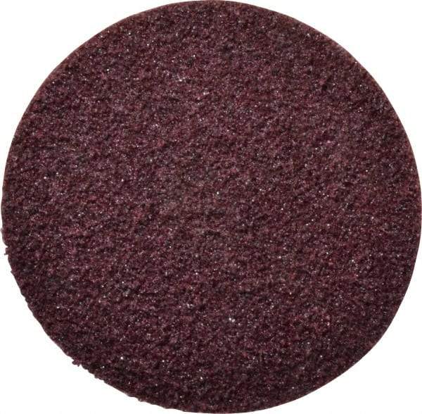 Norton - 4" Disc Diam, Aluminum Oxide Quick Change Disc - Type R Attaching System, Nonwoven, Medium Grade, STE-VS Series - Apex Tool & Supply