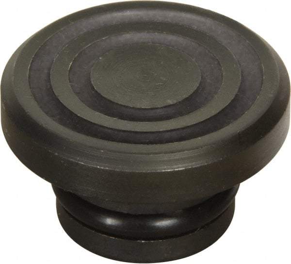 Enerpac - Hydraulic Cylinder Grooved Saddle - 1-3/8" Diam, 10 Ton Capacity - Apex Tool & Supply