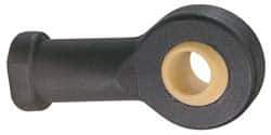 Igus - 22mm ID, 56mm Max OD, 1,575 Lb Max Static Cap, Self Aligning Spherical Rod End - M22x1.5 RH, 30mm Shank Diam, 37mm Shank Length, Thermoplastic with Plastic Raceway - Apex Tool & Supply