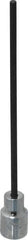 Proto - 3/8" Drive, 4mm Hex Bit Socket - 6-29/32" OAL, 5" Bit Length - Apex Tool & Supply