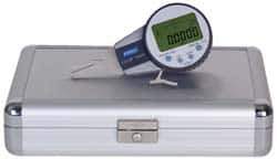 Fowler - 1.2 to 2 Inch, Inside Electronic Caliper Gage - 0.0005 Inch Resolution, 0.0008 Inch Accuracy, 357 Battery - Apex Tool & Supply