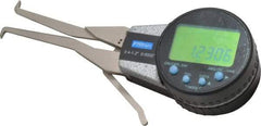 Fowler - 0.4 to 1.2 Inch, Inside Electronic Caliper Gage - 0.0005 Inch Resolution, 0.0008 Inch Accuracy, 357 Battery - Apex Tool & Supply