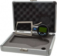 Fowler - 0 to 0.79 Inch, Outside Electronic Caliper Gage - 0.0005 Inch Resolution, 0.0008 Inch Accuracy, 357 Battery - Apex Tool & Supply