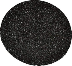 3M - 3" Disc Diam, 36 Grit, Zirconia Alumina Quick Change Disc - Type R Attaching System, Coated, Black, Very Coarse Grade, 20,000 RPM, 501C Series - Apex Tool & Supply