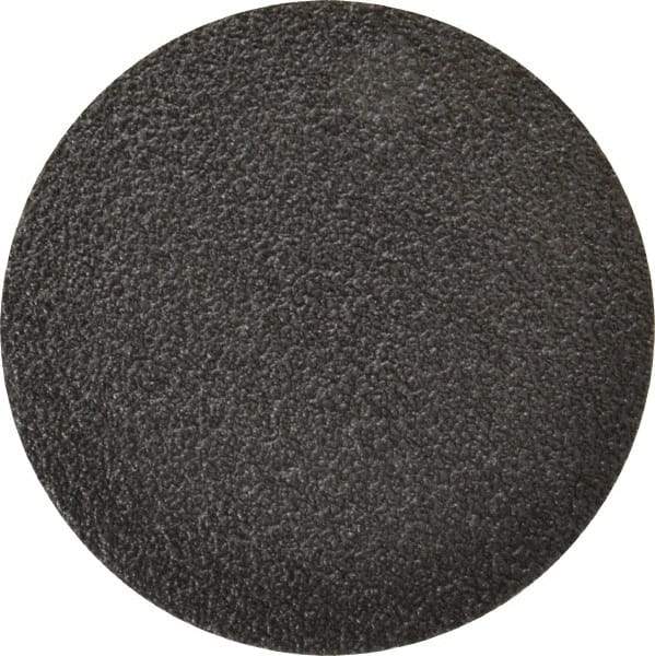 3M - 3" Disc Diam, 60 Grit, Zirconia Alumina Quick Change Disc - Type R Attaching System, Coated, Black, Medium Grade, 20,000 RPM, 501C Series - Apex Tool & Supply