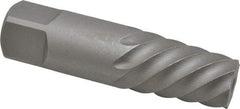 Interstate - Spiral Flute Screw Extractor - #9 Extractor for 1-3/8 to 2" Screw, 4-5/8" OAL - Apex Tool & Supply