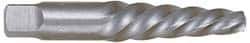 Interstate - Spiral Flute Screw Extractor - #10 Extractor for 2-1/8 to 2-1/2" Screw, 5" OAL - Apex Tool & Supply
