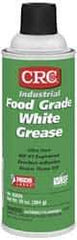 CRC - 16 oz Aerosol Synthetic General Purpose Grease - Off White, Food Grade, 450°F Max Temp, NLGIG 2, - Apex Tool & Supply