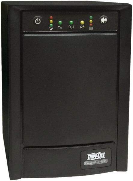 Tripp-Lite - 15 Amp, 1,500 VA, Tower Mount Line Interactive Backup Uninterruptible Power Supply - Backup 8 min with Full Load & 13 min with Half Load, 120 VAC Input & Output, 900 Watt Output, 1 Phases, 6 Outlets - Apex Tool & Supply