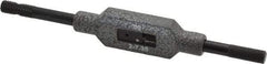 Interstate - 1/8 to 1/4" Tap Capacity, Straight Handle Tap Wrench - 5" Overall Length - Apex Tool & Supply