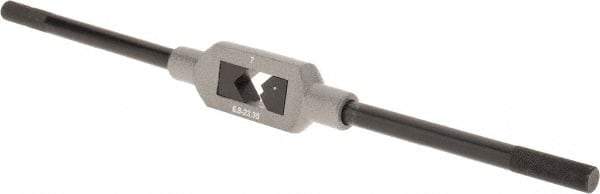Interstate - 1/4 to 1-1/8" Tap Capacity, Straight Handle Tap Wrench - 19" Overall Length - Apex Tool & Supply